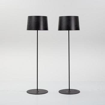 Marc Sadler, a pair of 'Twiggy Lettura' floor lights, Foscarini, Italy.