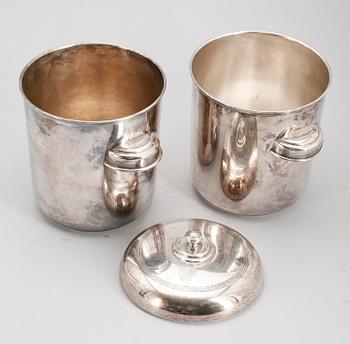 VINKYLARE, 1 par, nysilver.