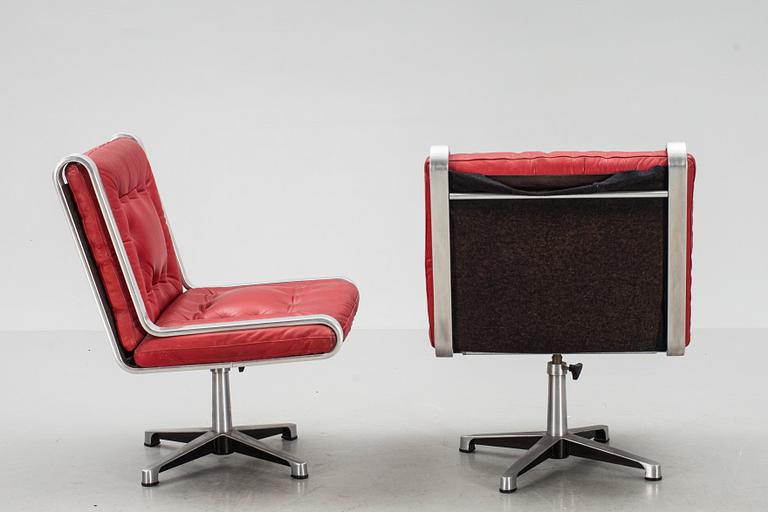 FÅTÖLJER, ett par, Eric Sigfrid Persson.