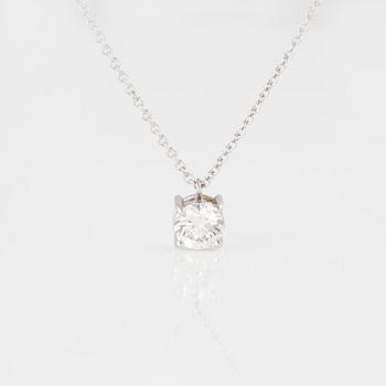 HÄNGE, med briljantslipad diamant 0.72 ct.