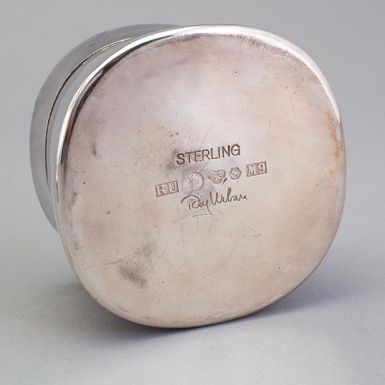 RAY URBAN, Stockholm 1962, Kaffeservis, 3 delar, silver 925/1000.