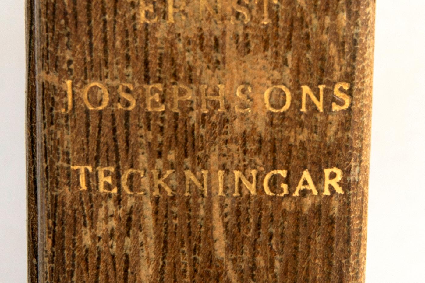 Book "Ernst Josephson's teckningar".