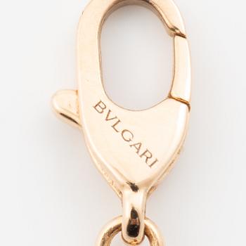 Bracelet, Bulgari, 18K rose gold with mother-of-pearl and brilliant-cut diamonds.
