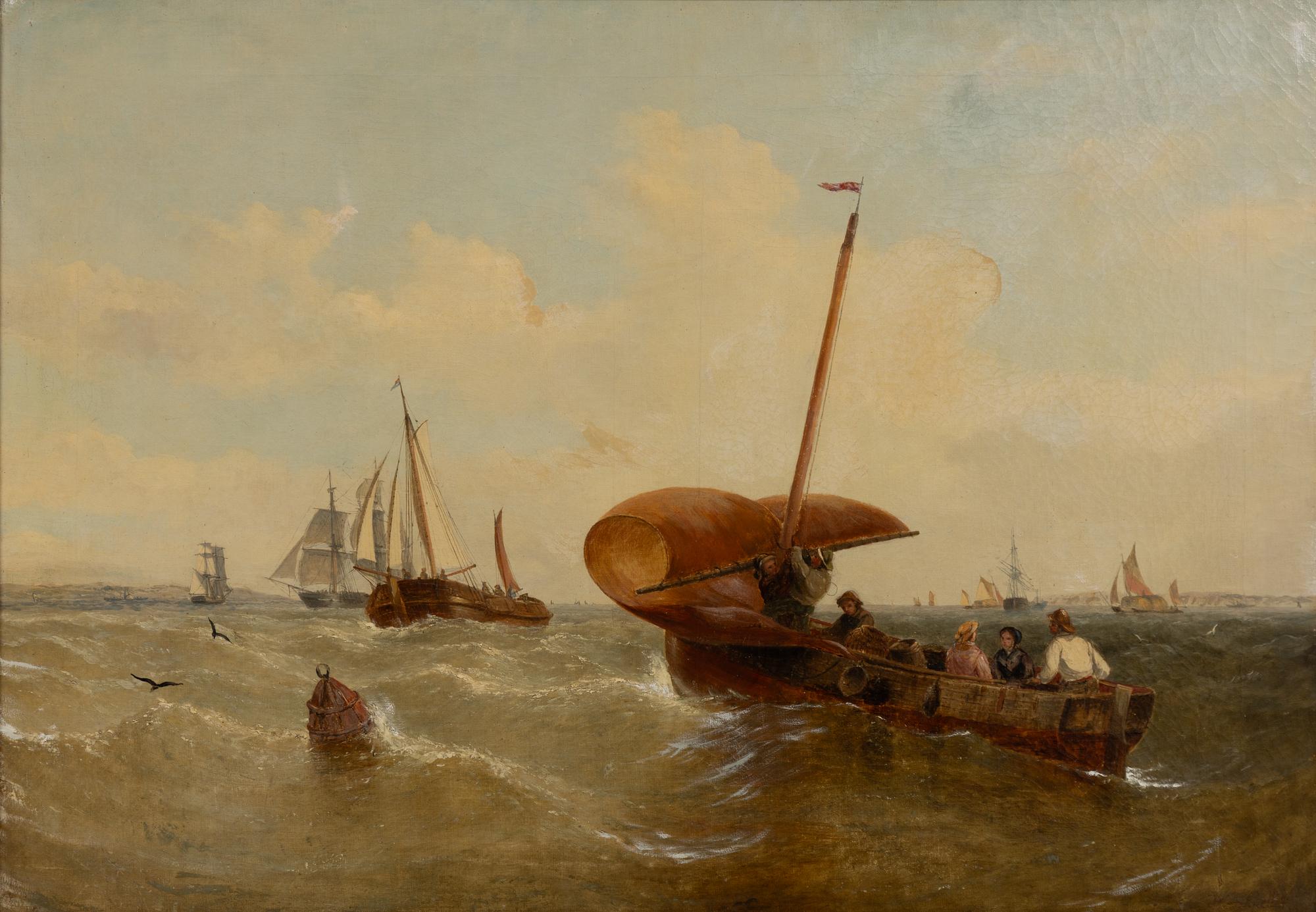 William Adolphus Knell, attributed to, Marin.