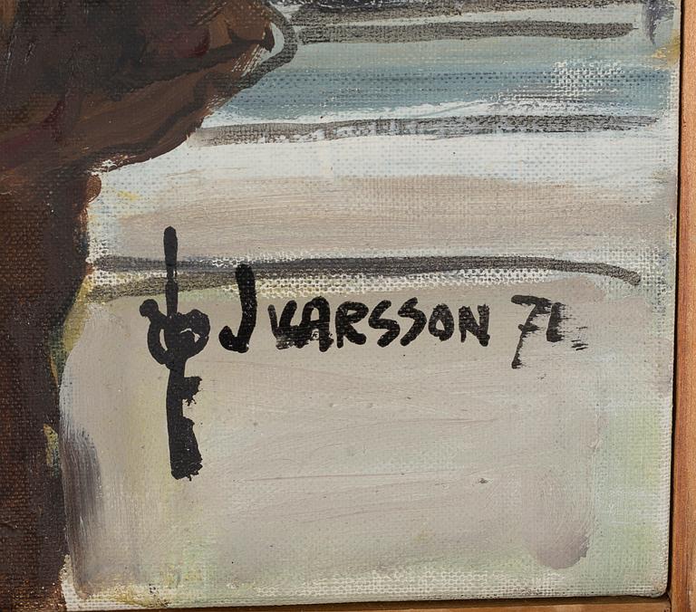 GÖRAN IVARSSON, oil on canvas, signed and dated -71.