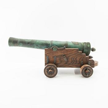 Salute cannon Swedish Metal Art AB Karlskrona 20th century.
