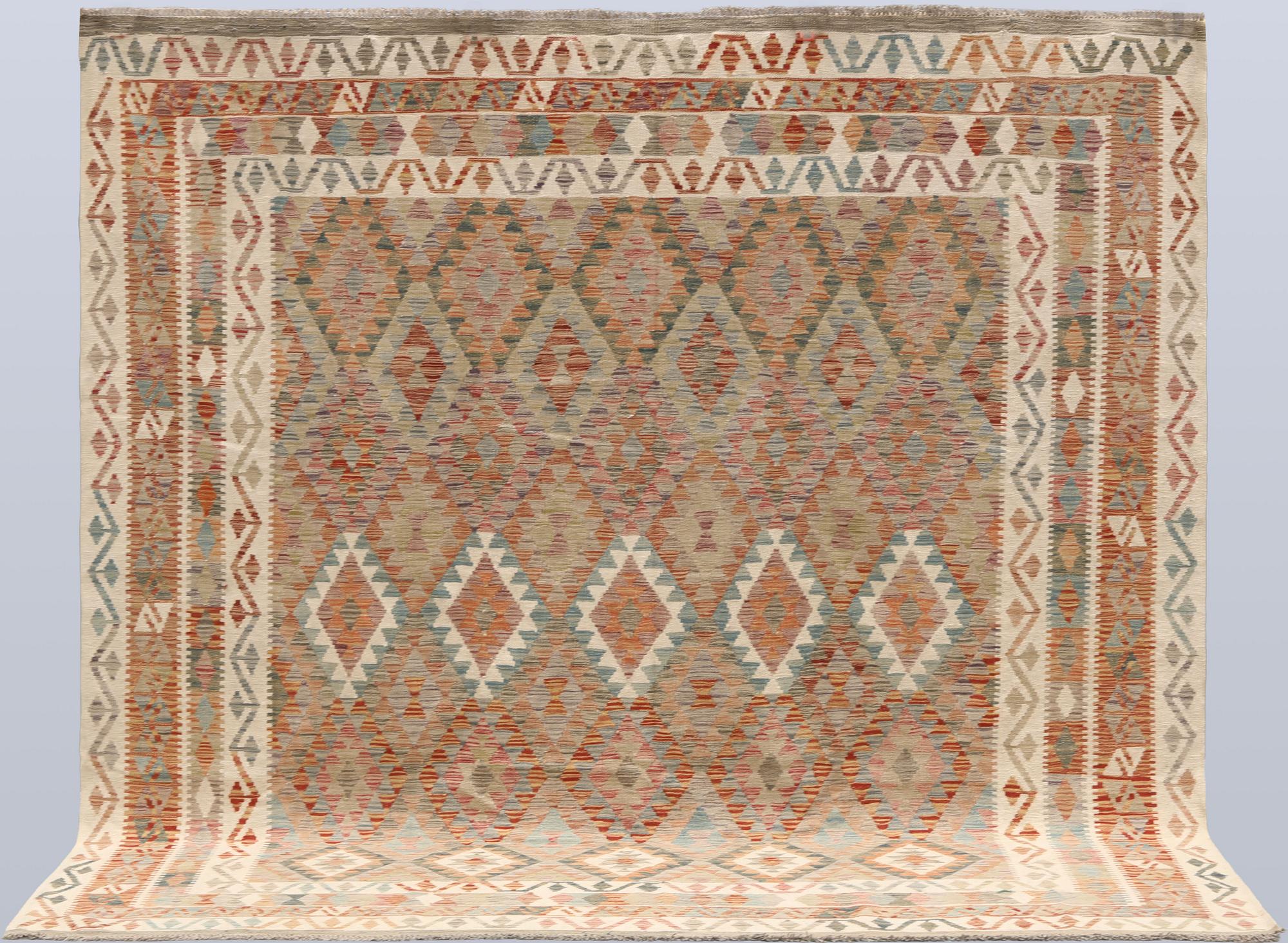 A Kelim carpet, 251 x 246 cm.