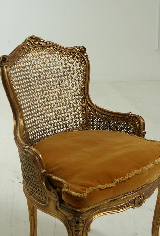BERGERE, Louis XV-stil, 1900-tal.