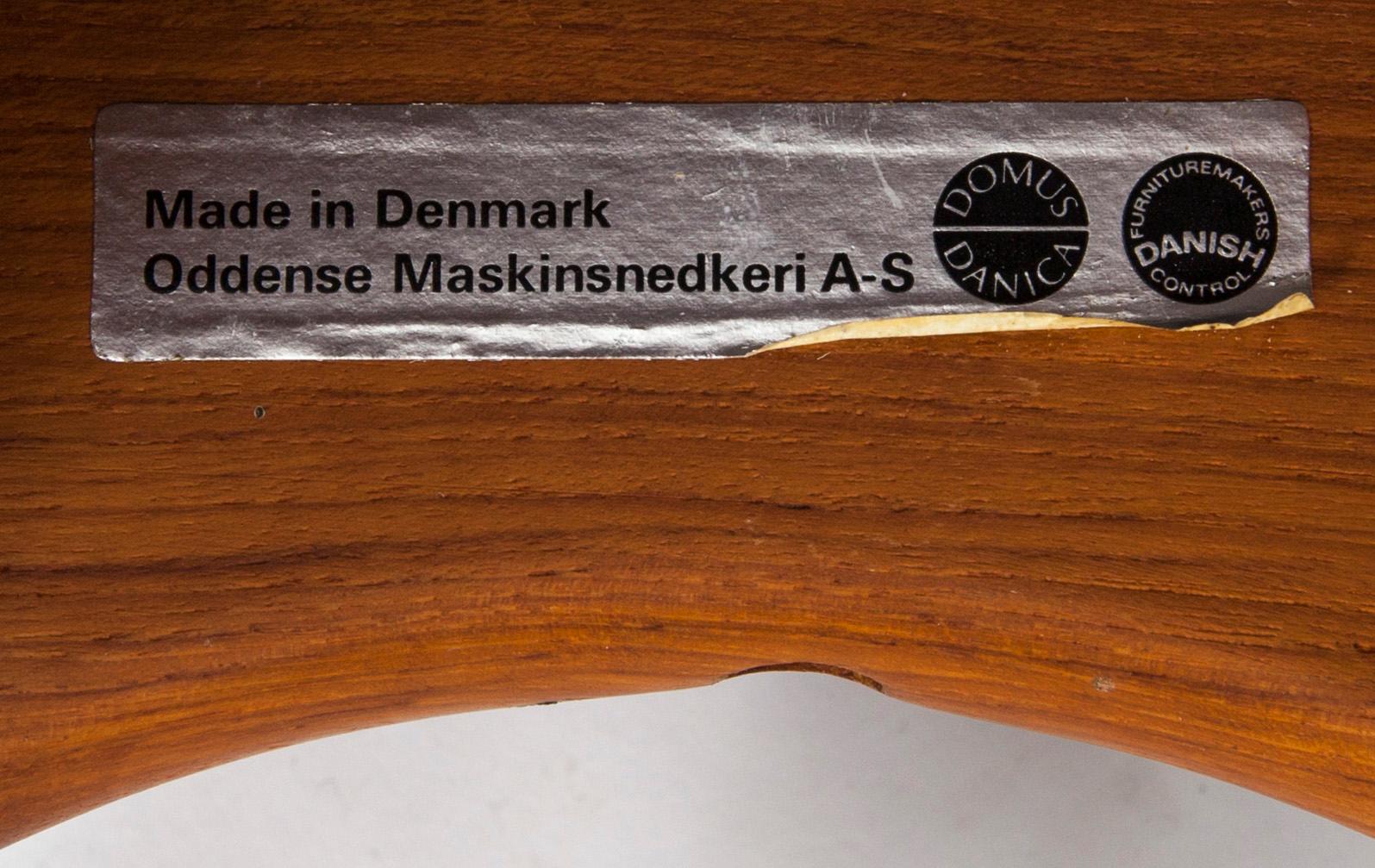 PALLAR, ett par, "OD61", Erik Buck, Oddense Maskinsnedkeri A-S, Danmark.