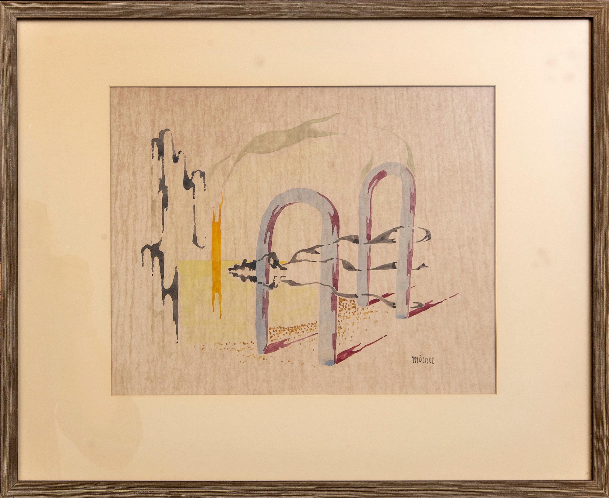 STELLAN MÖRNER, watercolour signed.