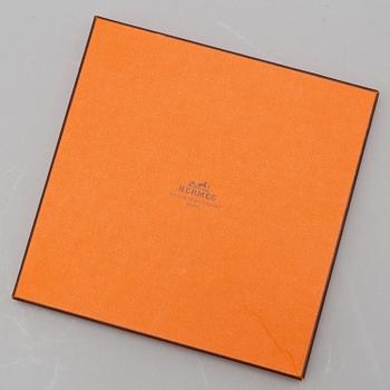HERMÈS, an 'Armes de Chasse' silk scarf.