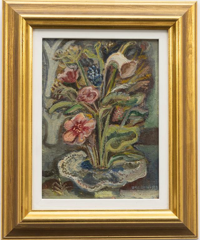 Olle Nordberg, Flower still life.
