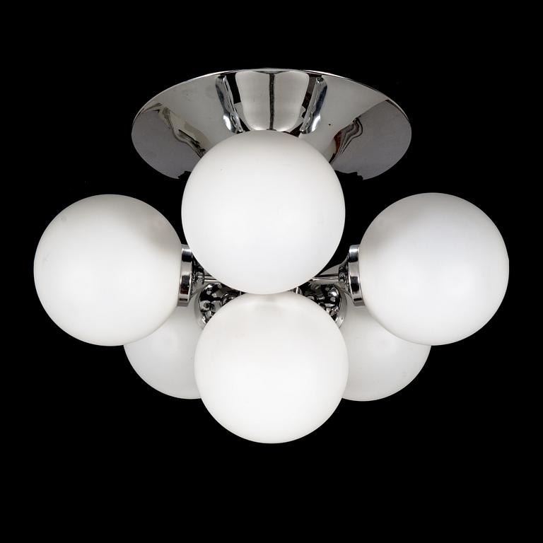 A 1970's ceiling lamp KP 536/6 for Hyval, Finland.