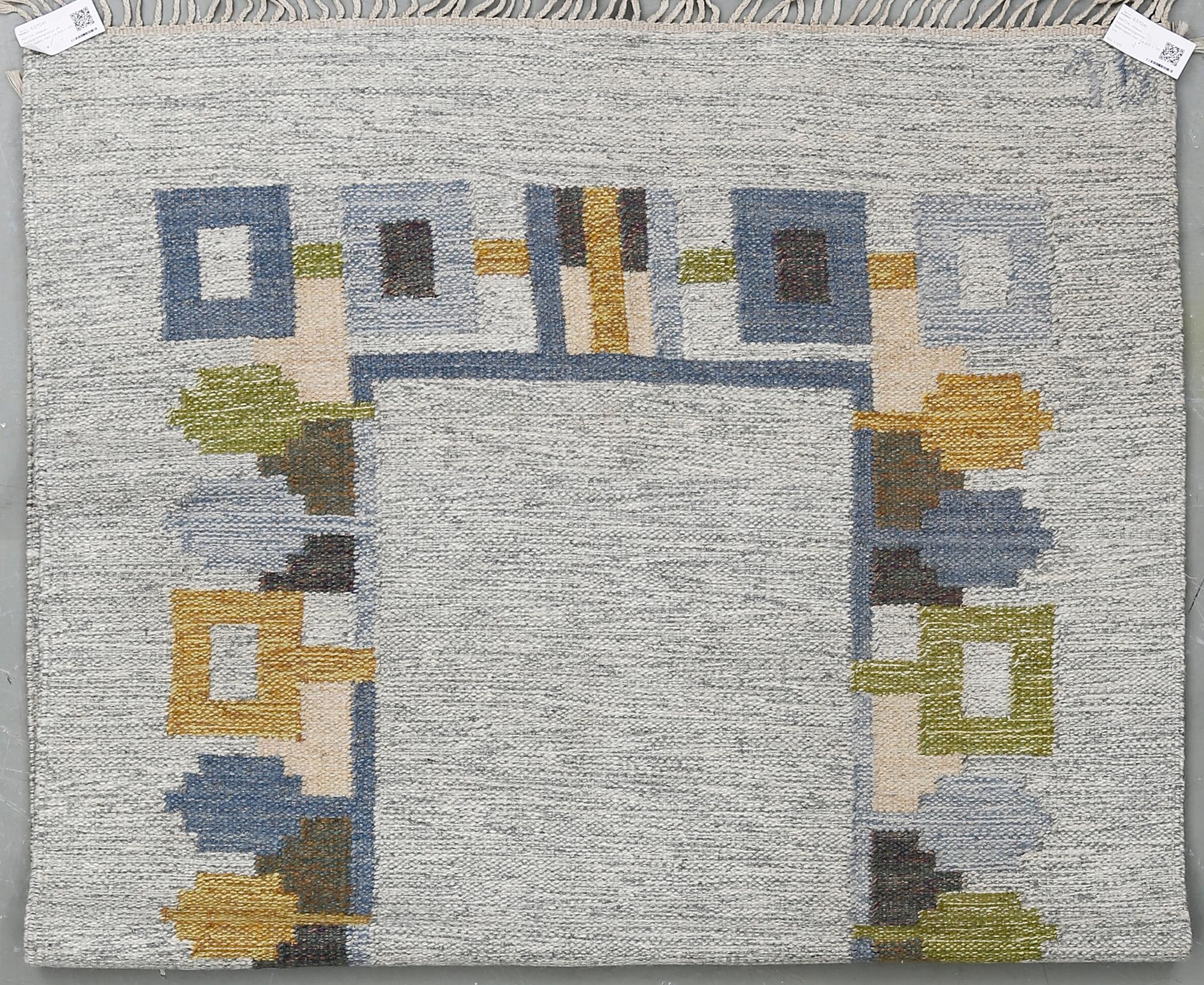 MATTA, rölakan, monogramsignerad JR, 1900-talets mitt. Ca 205 x 130 cm.