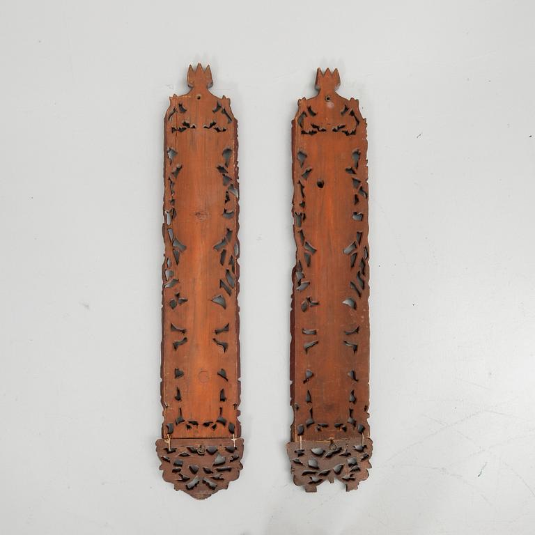 Signboards, a pair, China, 20th century.