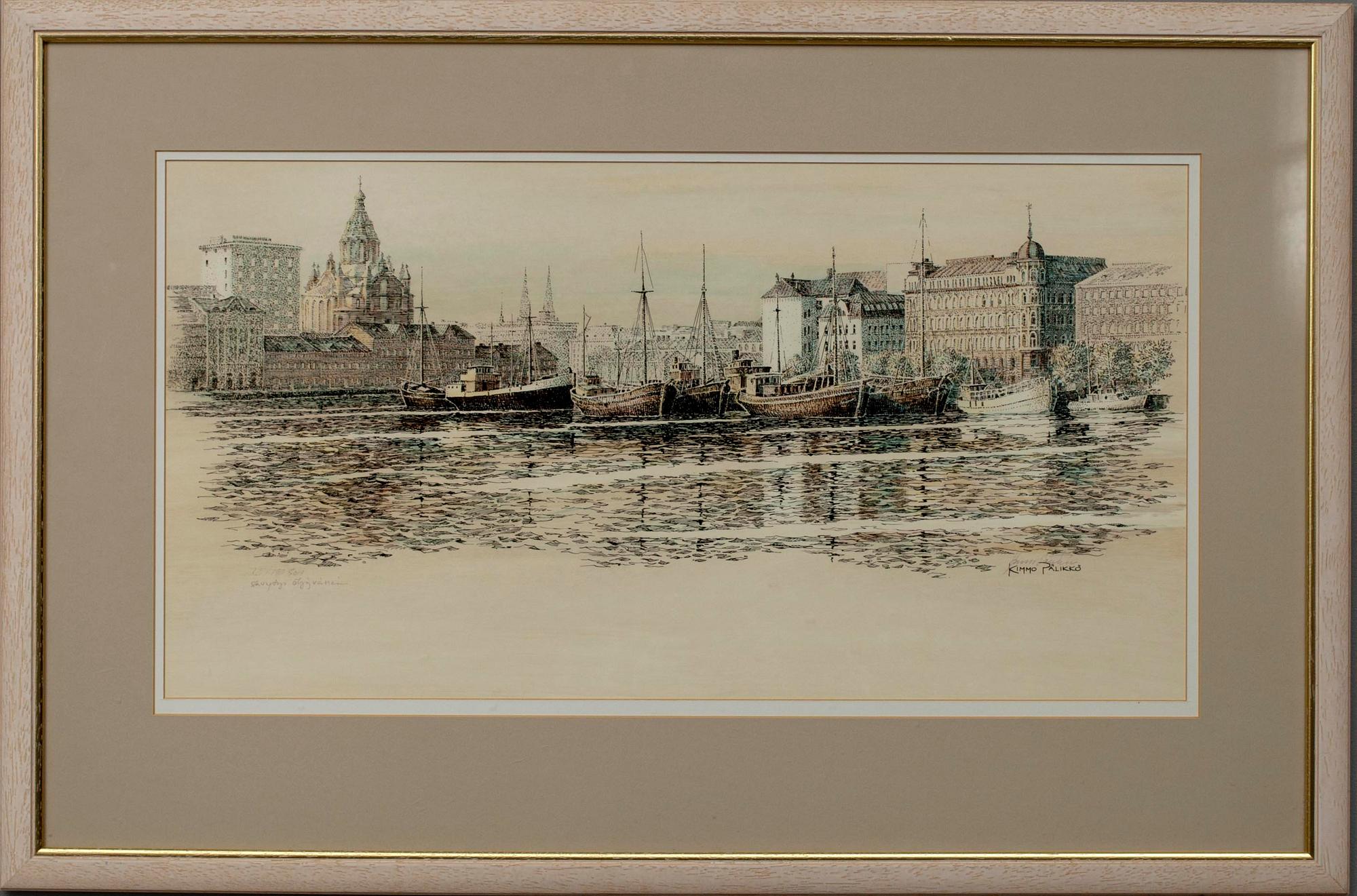 KIMMO PÄLIKKÖ, serigrafia, 32/190, sign.