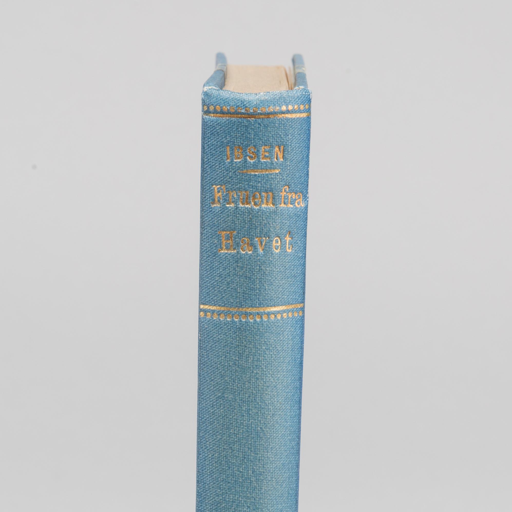 HENRIK IBSEN, FRAUEN FRA HAVET, KÖPENHAMN, 1888.