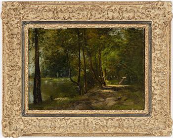 Léon Richet, River Landscape.