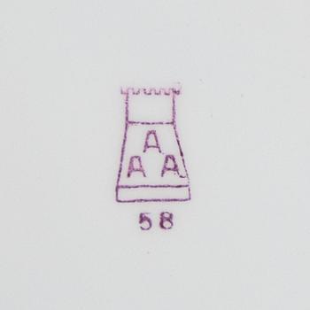 SERVIS, diamantfajans, 60 delar, modell CU, Arabia 1930-tal.