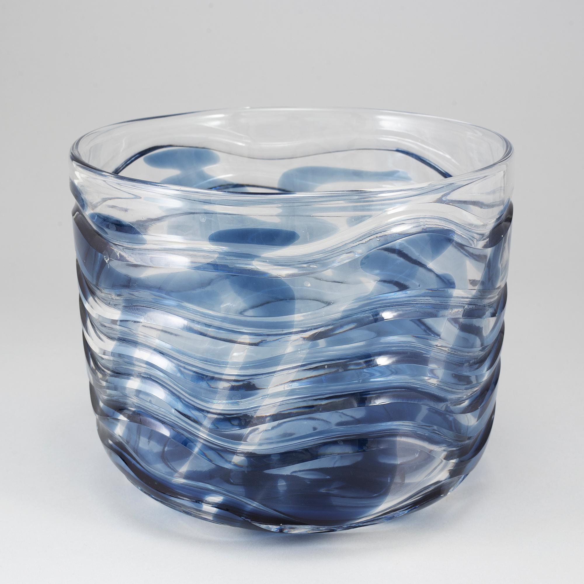 INGEBORG LUNDIN, skål, glas, Orrefors.