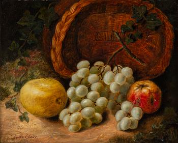 OLIVER CLARE, oil on panel, signed.