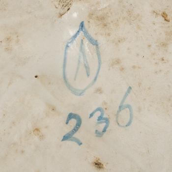 ANDREA DELLA ROBBIA, efter, väggrelief, majolika, Italien, 1800-tal.