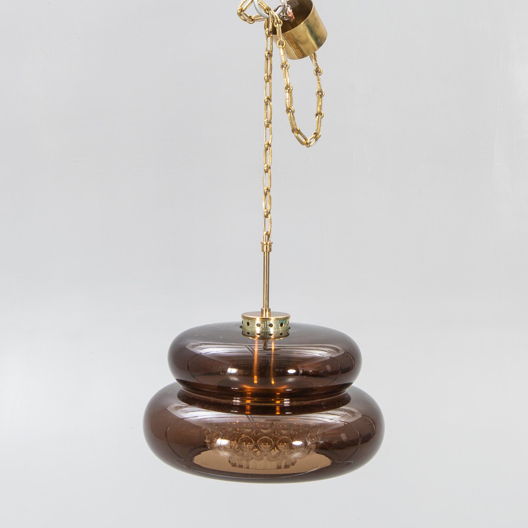 Carl Fagerlund, Orrefors, Taklampa, "Bubblan", 1900-talets andra hälft.