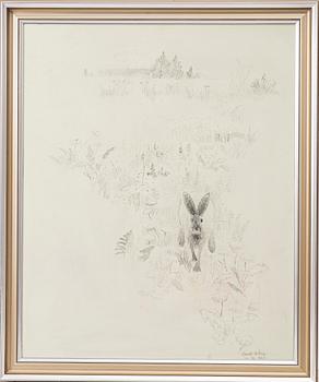 Harald Wiberg, Hare på fält.