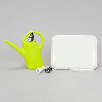 Eero Aarnio, erä kodintuotteita, 10 kpl, eri valmistajia.