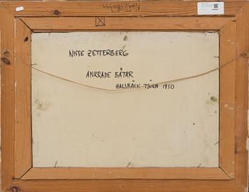 NISSE ZETTERBERG, olja på pannå, monogramsignerad samt a tergo daterad 1950.
