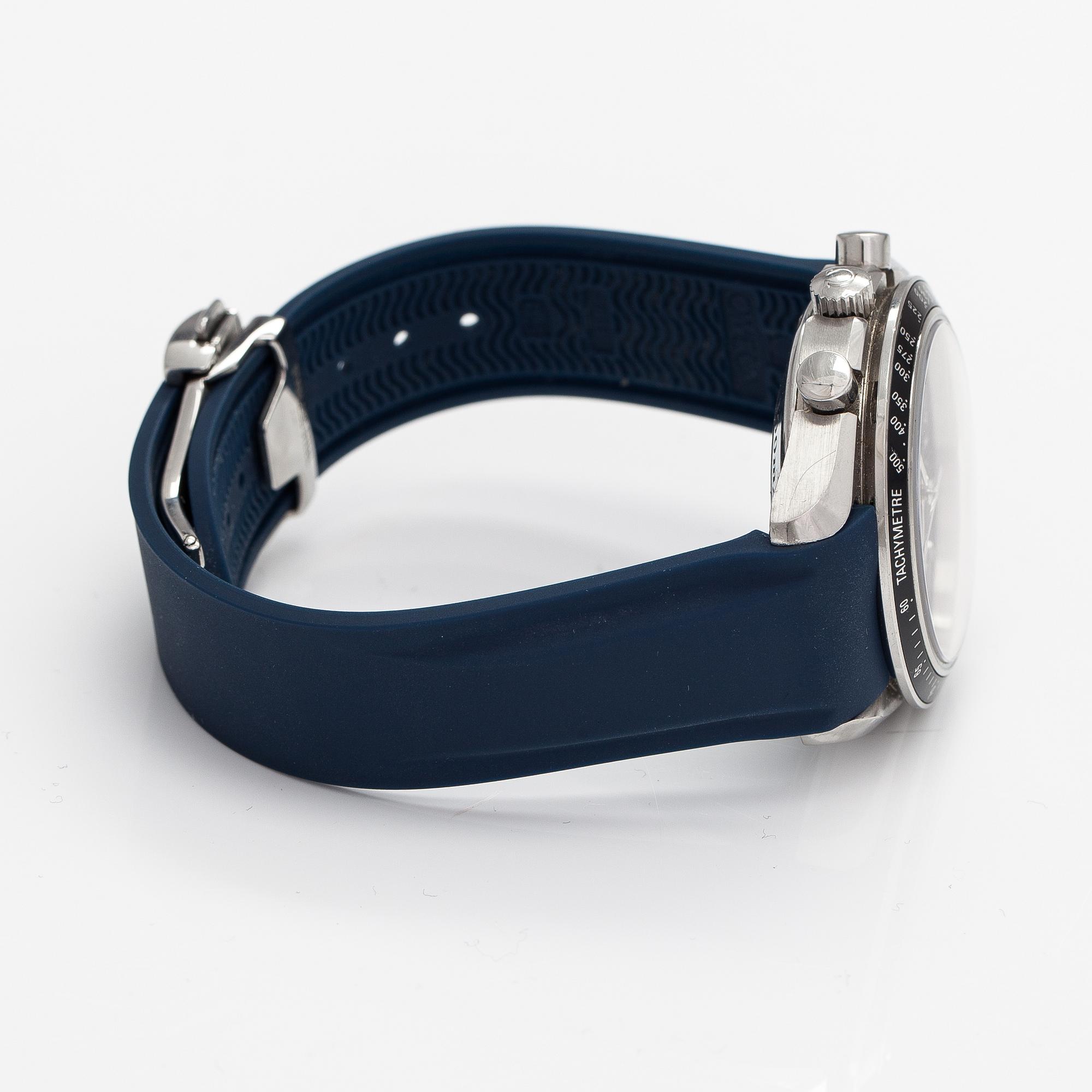 Omega, Speedmaster, date, armbandsur, 40 mm.