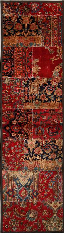 GALLERIMATTA, orient, patchwork. 300 x 80 cm.