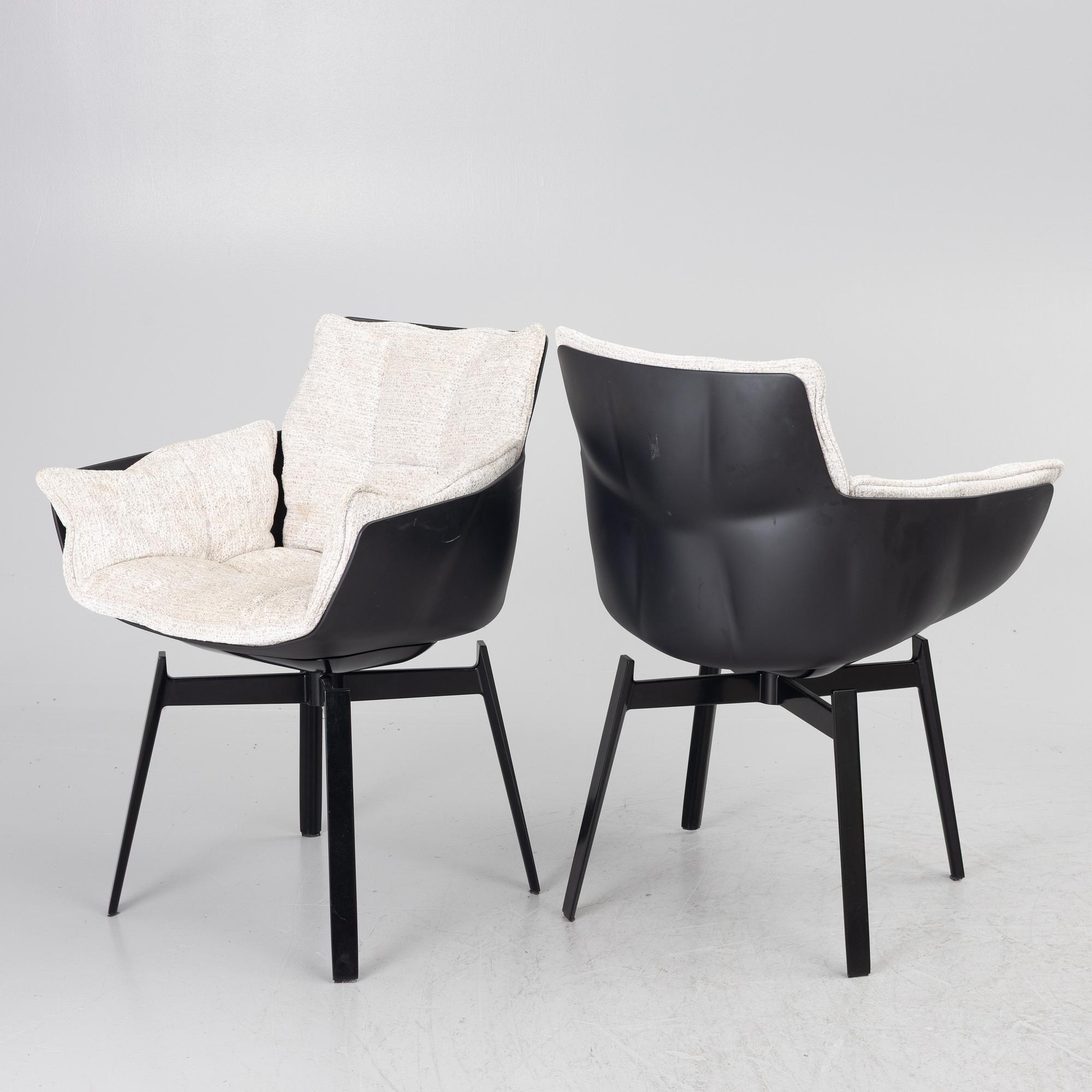 Patricia Urquiola, karmstolar, 10 st, "Husk", B&B Italia.