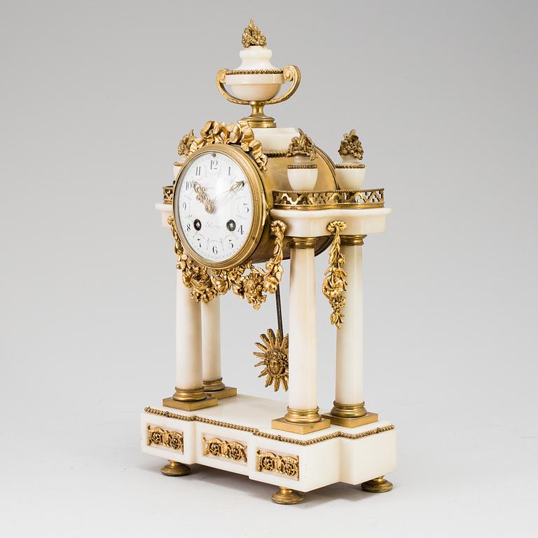 A clock, Planchon, Paris, late 19th century.