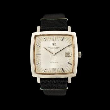 1224. IWC - Grand Square. Automatic. Ca 1970. Case no 2057913, Ref. 1871. 34 x 34mm.