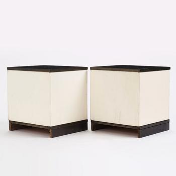 Ico Parisi, a pair of side tables, model series "540", Fratelli Longhi, Italy, 1960s-70s.