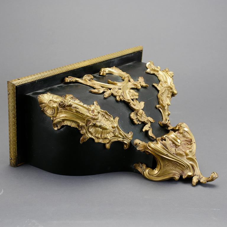 KONSOLUR MED KONSOL, Louis XVI-stil, 1800-talets slut.