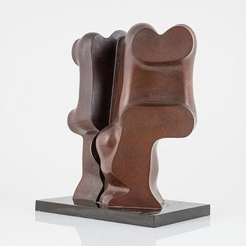 Marcelo Martí Bádenas, skulptur, signerad, daterad 1989. Brons, höjd 39,5 cm.