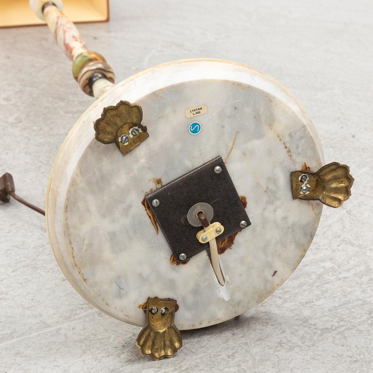 Floor lamps, a pair, second half of the 20th century.