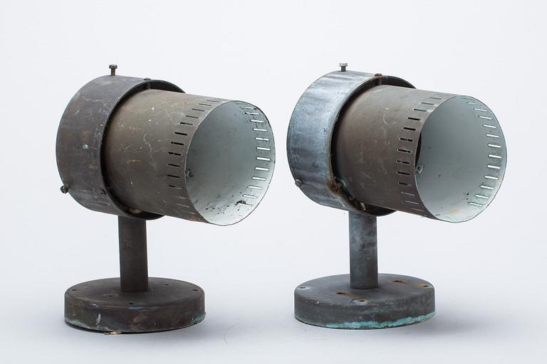 YTTERBELYSNING, ett par, Atelje Lyktan. 1900-talets senare del.