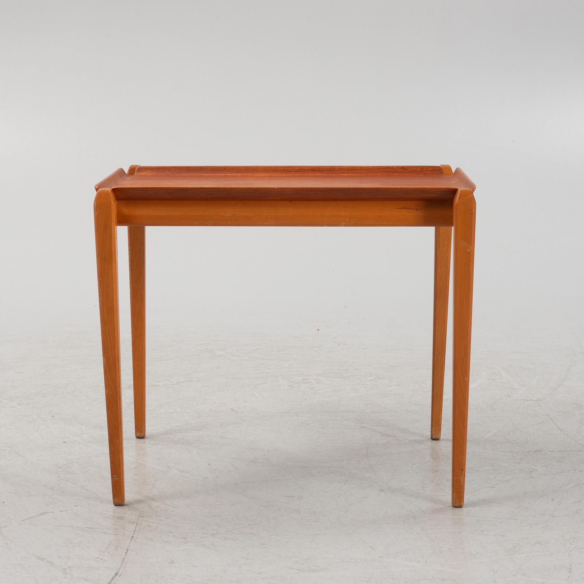 Axel Larsson, a side table, model 153, Svenska Möbelfabrikerna Bodafors, Sweden.