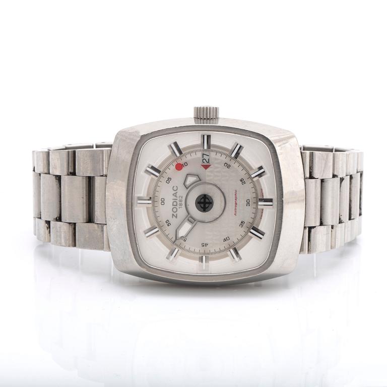 Zodiac Astrographic 125th anniversary, wristwatch, 41 X 46 mm.