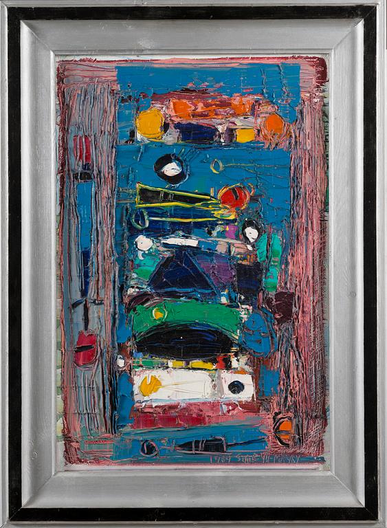 SOILE YLI-MÄYRY, olja på duk, signerad och daterad 1989.