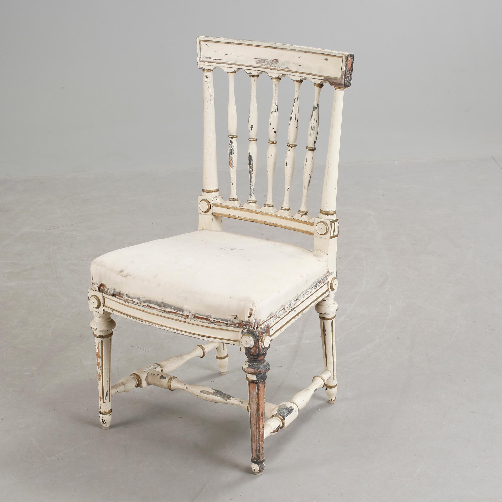 STOL, gustaviansk, omkring 1800.