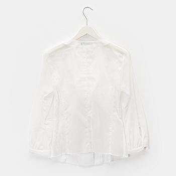 Burberry, a cotton blouse, size XS.