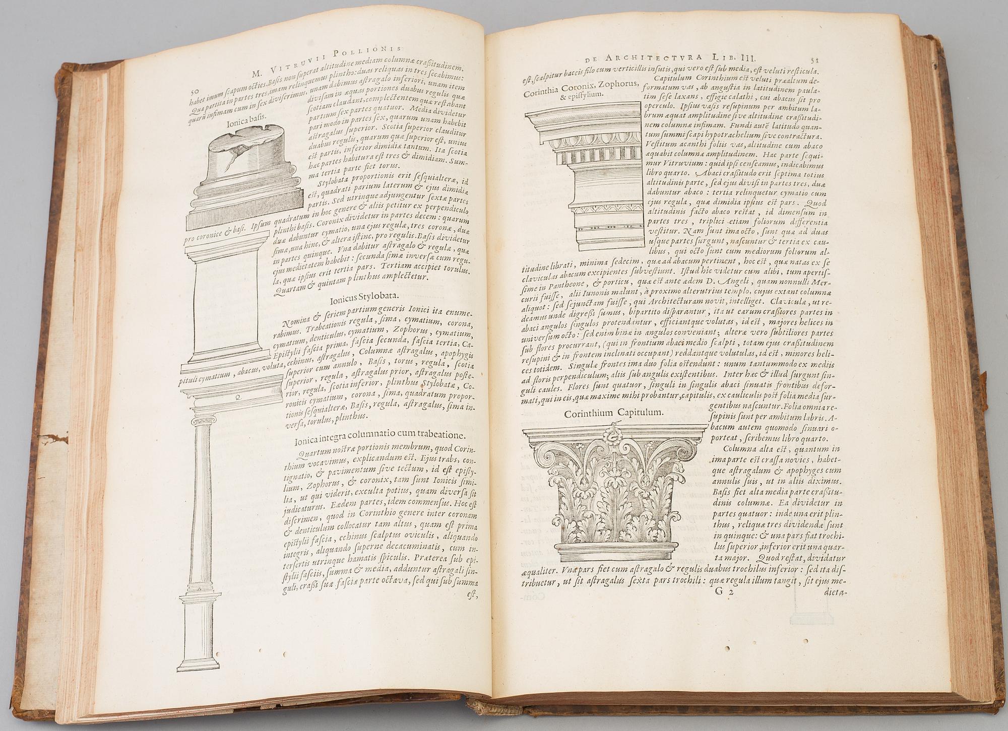 A BOOK, Vitruvius: De Architectura Libri Decem.