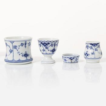 Royal Copenhagen, A part Royal Copenhagen blue fluted coffee service, Denmark, 20th century. (33 pieces).