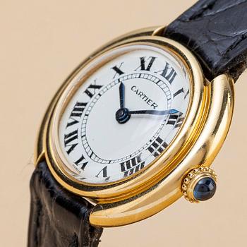 Cartier, Vendôme, "Paris Dial", "Small model", ca 1980.