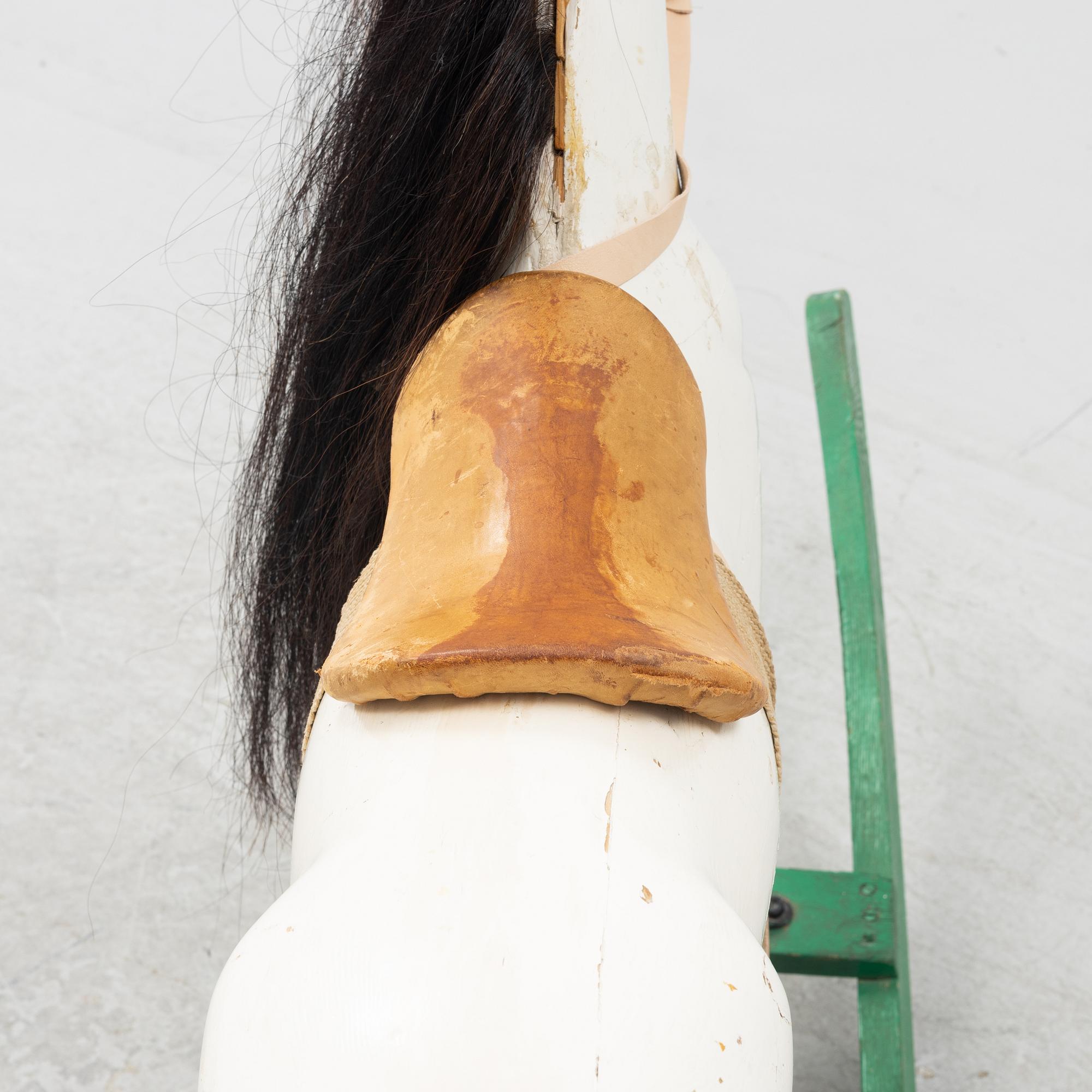 Gunghäst, tidigt 1900-tal.