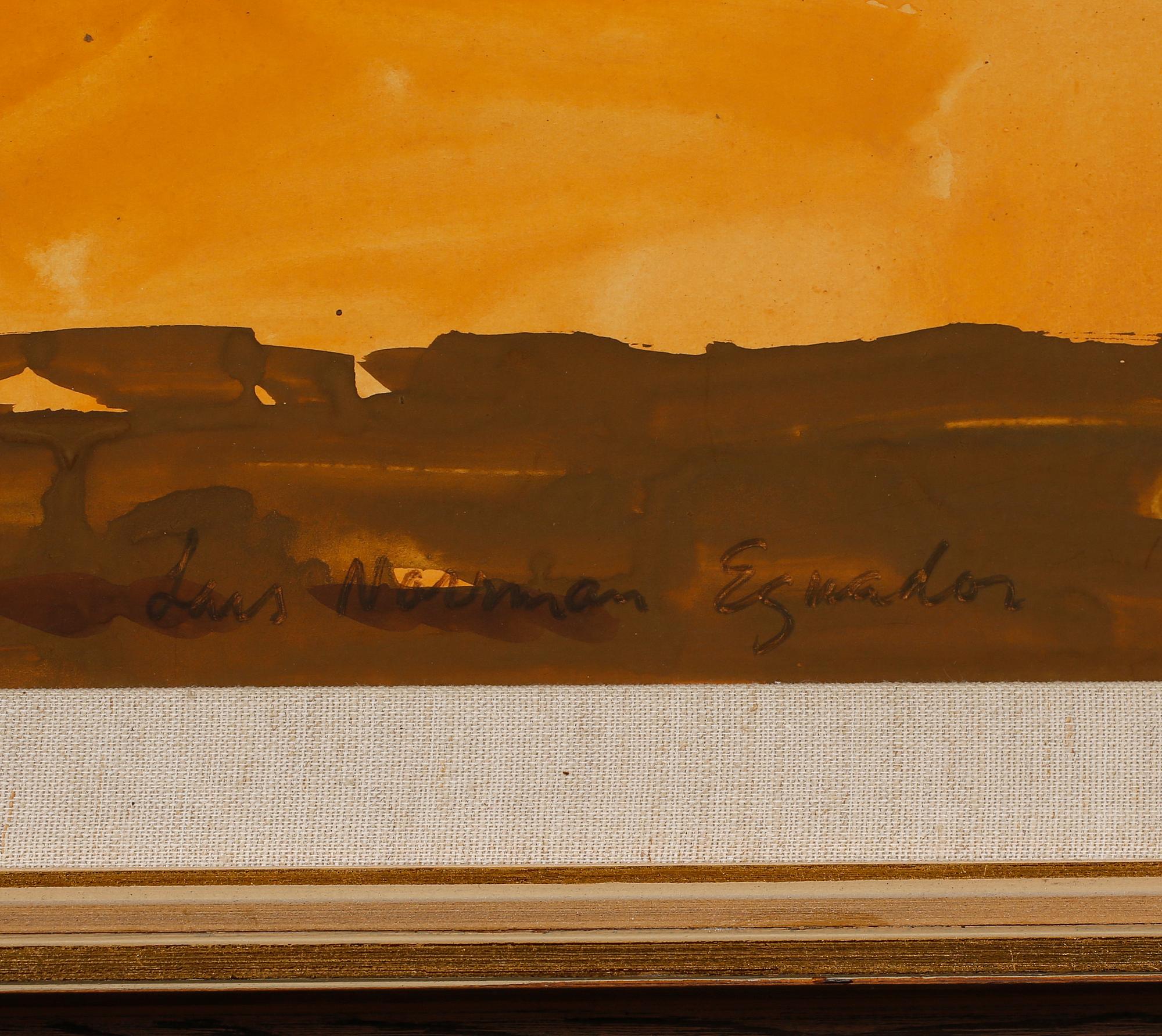 LARS NORRMAN, olja på pannå, signerad.